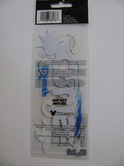 Disney Stickers DISNEY CRUISE Dimensional 4 Pieces NOS