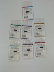 All Night Media Foil Transfer Sheets Lot Of 7 2.5×18 Inch NEW Sealed Multi Color