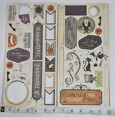 Retired Close to My Heart Moonlight Complements X7161C Halloween Chipboard