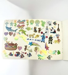 1989 Vintage Sandylion My Sticker Album Ballet Slippers (VERY RARE)