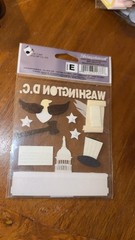 Washington DC Jolee’s Stickers Scrapbooking Card Journal