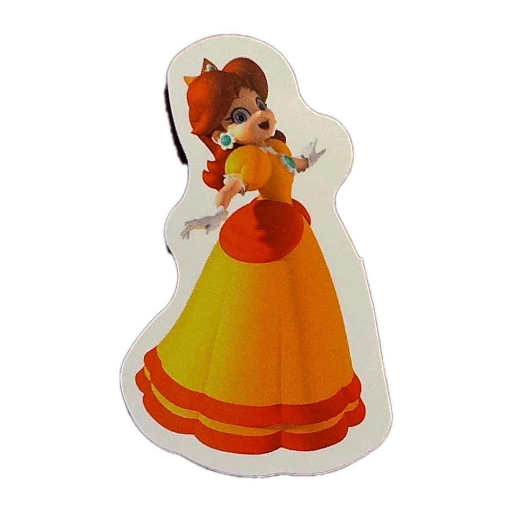 Princess Daisy from Super Mario Bros Nintendo Decal Sticker 1.75″