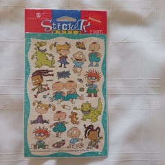 Nickelodeon Rugrats Stickers Sealed American Greetings Vtg 1998 2 sheets
