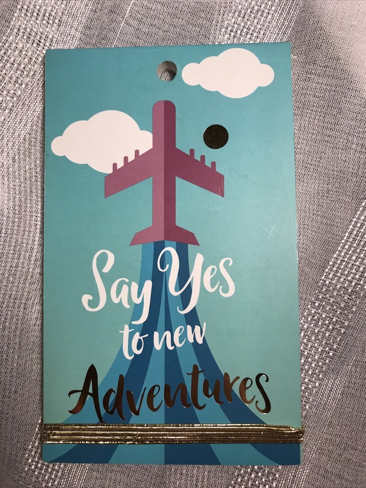 SAY YES TO NEW ADVENTURES Sticker Book 414PC NEW Scrapbook Paper Crafts DIY