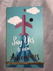 SAY YES TO NEW ADVENTURES Sticker Book 414PC NEW Scrapbook Paper Crafts DIY