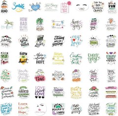200pcs Inspirational Stickers for Adults Students Teachers Teens Kids, PVC Wa…