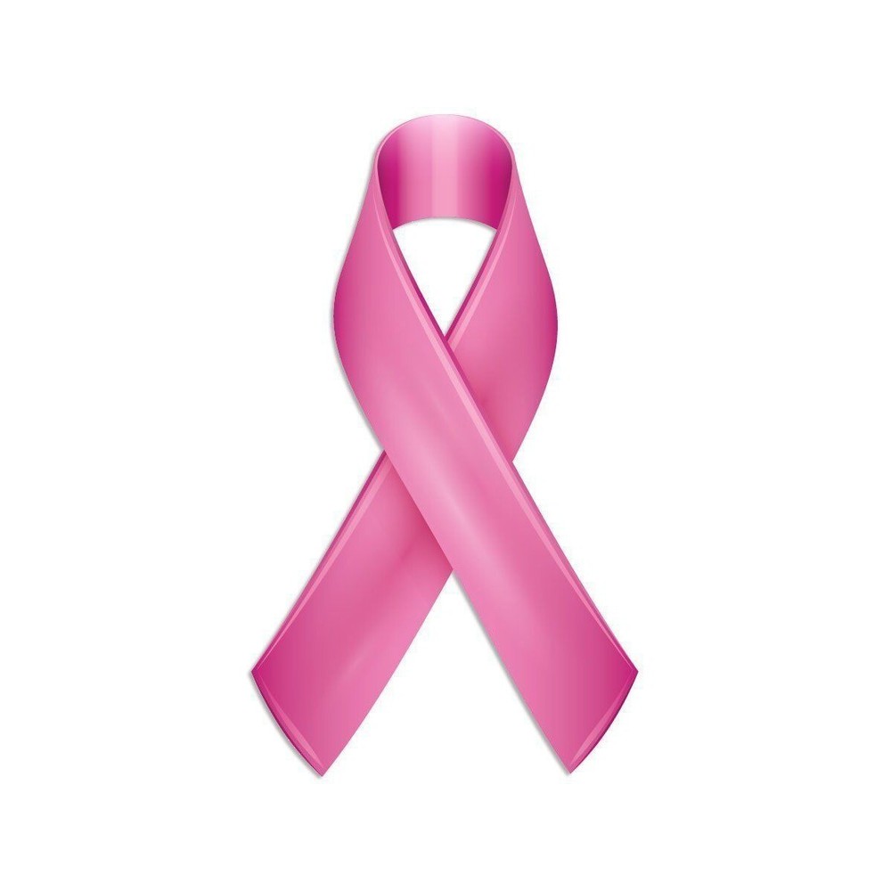 Pink Ribbon Stickers | 100 PACK | Official Breast Cancer Awareness Stickers