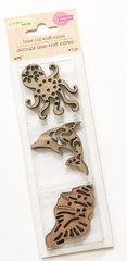 Animal Chipboard Accents, Animal Embellishments, Card Making Supplies, Chipboard