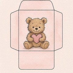 Cute Bear Journal Kit Junk Journal Kit Scrapbook Kit