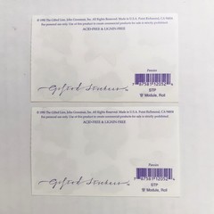Lot of 2 The Gifted Line John Grossman Pansies Stickers Mods
