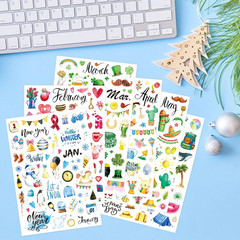 Planner Stickers 1150+ New Monthly Daily Planners Vintage Holiday Seasonal Happy