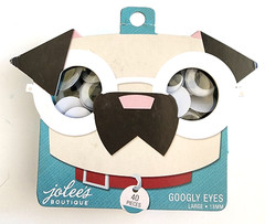 Jolee’s Boutique Googly Eyes Large 18mm 40pc Wiggle Eyes Scrapbooking NEW 2013