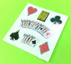 Sandylion Bridge Poker Playing Cards Casino Gambling Sticker Sheet Mod