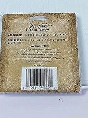 NEW Tim Holtz Idea-ology 4 Quill & Arrow Charms/AdornmentsMeasuring 3×1/2 Inches
