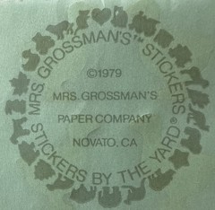 WHITE DUCK Stickers(8pc) Mrs.Grossman’s•Birds•Vintage 1979 •Animal•Card Making•