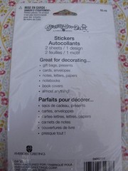 NOS Vtg Stickety-Doo-Da Cupcakes Ice Cream Puffy Sprinkles Stickers 2 sheets 34