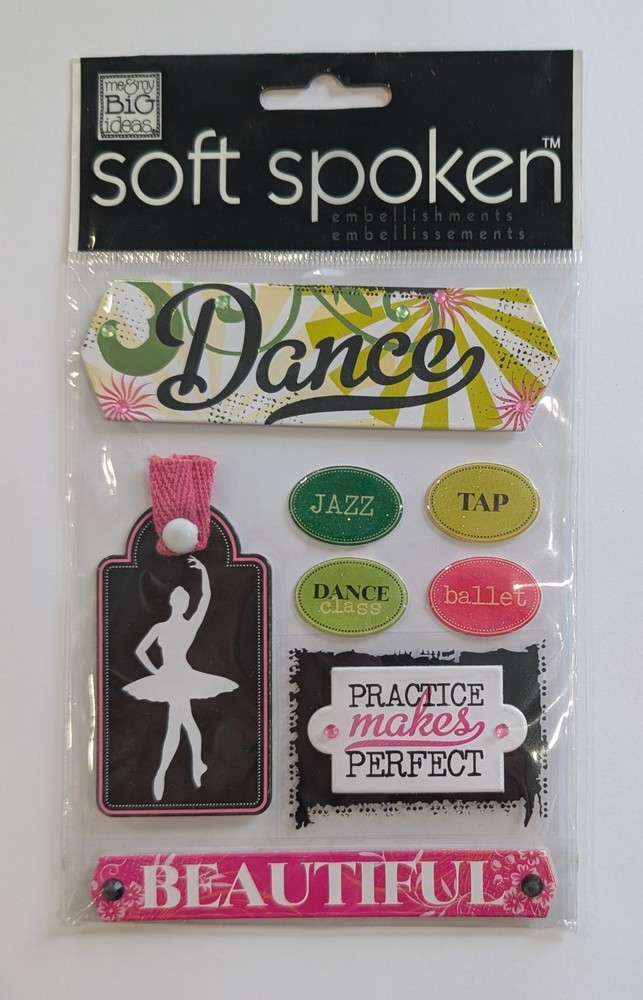 Dance Ballet Tap Jazz Beautiful Scrapbooking Stickers By Soft Spoken