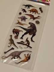 Realistic 3D Dinosaur Dino Stickers Planner Teacher Supply Papercraft DIY