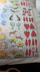 Vintage Stickers Southwestern Chili Peppers Cactus Dessert Sun Moon Lot 4 Sheets