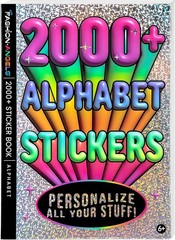 2,000+ Waterproof Alphabet Stickers – Perfect for Scrapbooking & Crafting!