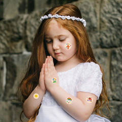 600Pcs round Jesus Stickers – Christian Religious Art for Kids and Adults