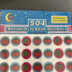 New Vintage Creative Teaching Press Scratch ‘N Sniff Saver Packs 1000+ Stickers
