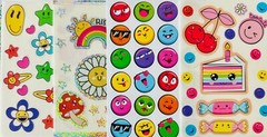 10 Pack Mixed Retro Vinyl Glossy Stickers, NOSTALGIC Throwback y2k 90s 80s Lot