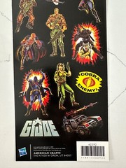American Craft Hasbro GiJoe 14 PC Accent & Phrase Stickers Scrapbooking Crafts