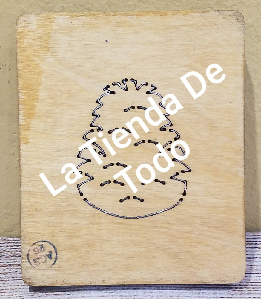 WOOD WOODEN PAPER CUTTING BLADE DIE PINECONE FITS ACCUCUT SYS READ