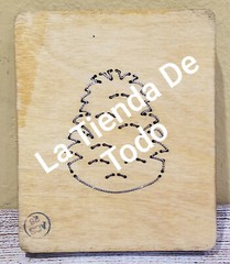 WOOD WOODEN PAPER CUTTING BLADE DIE PINECONE FITS ACCUCUT SYS READ