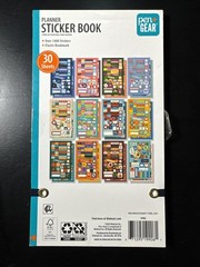 Pen+Gear Planner Sticker Book 1400+ Stickers 30 Sheets Year of Planning