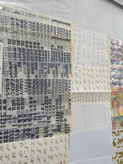 Large Lot Of Scrapbook Letters Common Numbers, Words, Sayings, Some New