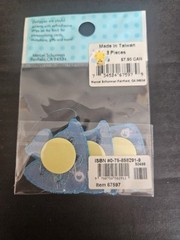 Do-Jiggies Embellishment Stickers Fish 3 pcs 2inch Marcel Schurman Creations