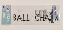 RARE Jolee’s The Ball & Chain Wedding Marriage Scrapbooking Title Stickers