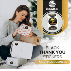 1.5 Inch Thank You Stickers | 500 Thank You Stickers for Small Business| Self…