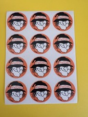 Vintage Trend Enterprises Scratch And Sniff Stinky Stickers Sheet 80’s