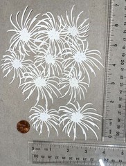 🎆FIREWORKS cardstock paper die cut embellishments scrapbook card making