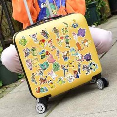 60 Pcs Kawaii Pokemon Stickers Waterproof Vinyl Graffiti Anime Decals Set