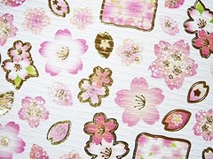 Washi Kawasumi Washi Stickers Cherry Blossom Sakura 5 Sheets Decorative Sticker