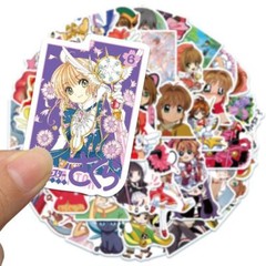 Cardcaptor Sakura Stickers Vinyl Decal Skateboard Laptop Luggage Pack Lot 50pcs