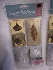 lot of 3 packs Ek Success Jolee’s Boutique scrapbook stickers Metallic Ornament