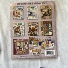 HOTP Sarabooks & Paper Pizazz Scrapbook or Junk Journaling Fiber Pack, Paper Kit