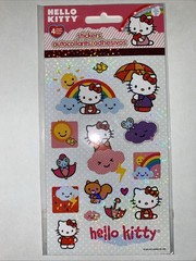 Hello Kitty Rainy Day Sticker Sheets Scrapbook Planner Craft Stickers