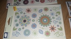 Cloud 9 Design Scrapbook Lot 3D Gel Stickers Rub Ons/Transfers Lot 7 Packs