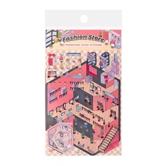 Miniature Scene Stickers Crafts Kid’s Toy Creation Stationery Desktop Decoration