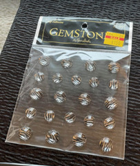 Lot 4 Paper Studio Gemstones Fun Mix Still In Packaging Pink Zebra Bedazzles