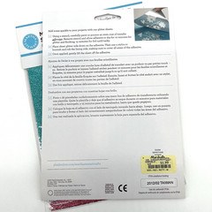 Martha Stewart Foil & Glitter Transfer Sheets 6 Sets Metallic Tropical Gemstone