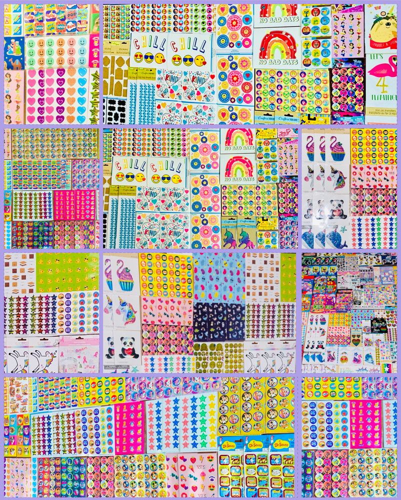 339+Pcs! Lot Stickers Planner Craft Scrapbook Variety Book Themes Gift Sets