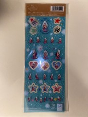 Vintage ALICE IN WONDERLAND Little Oyster Sticker Sheet RARE