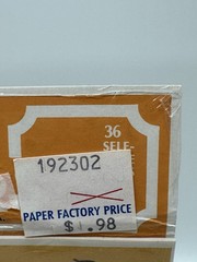 Vintage Autumn Themed Stickers Set Of 2 Sealed 36 Count Packages Eureka